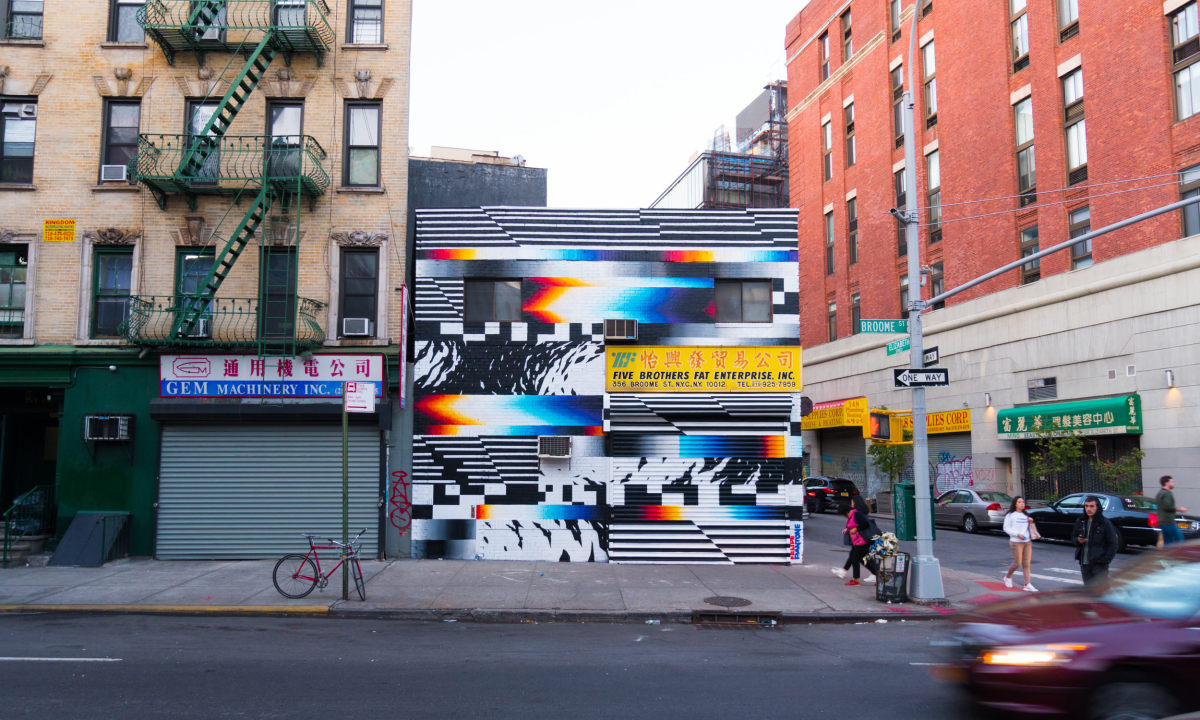 Felipe Pantone：用动态街头艺术探讨数字革命