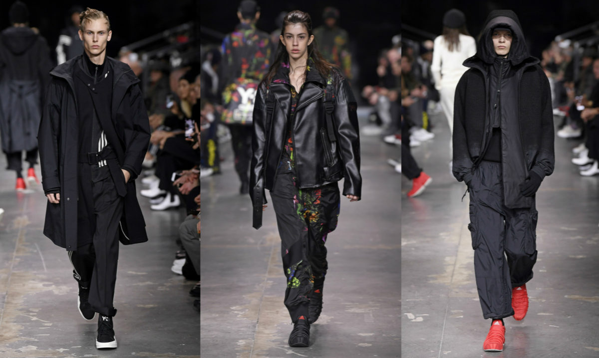 Y-3 2019 秋冬系列发布，展现山本耀司的运动风
