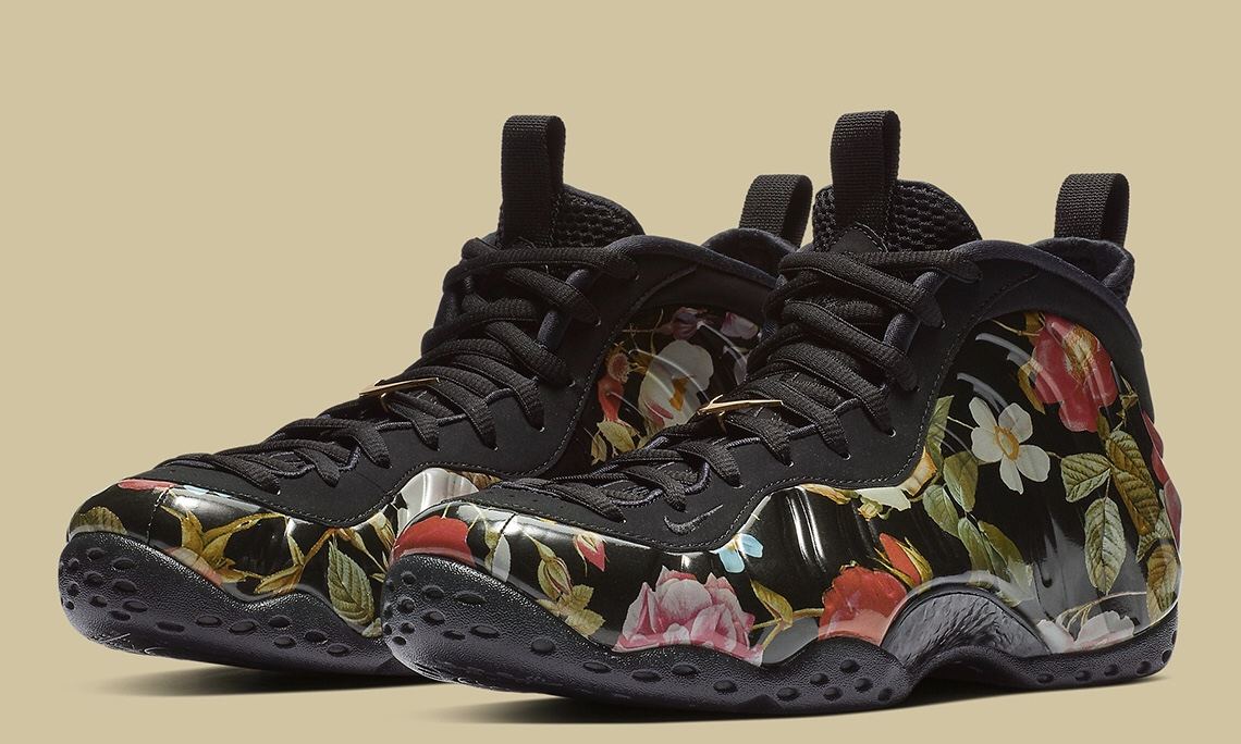 今年过节别送花了，送 Nike Air Foamposite One “花卉喷” 吧