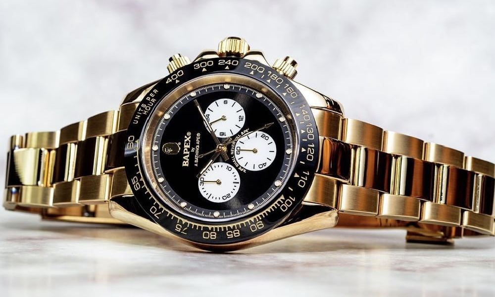 A BATHING APE®  BAPEX® TYPE 4 手表即将上线