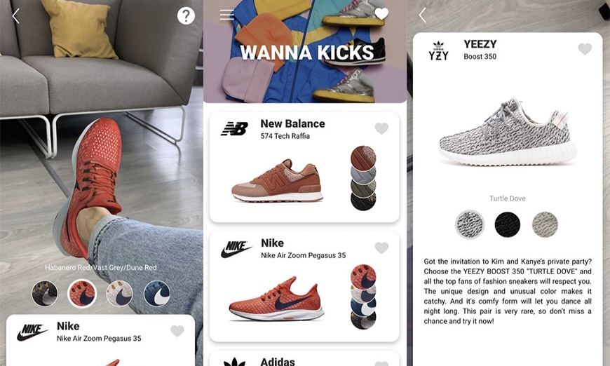 网购的球鞋不适合自己？Wanna Kicks 虚拟试鞋 App 帮你解决烦恼
