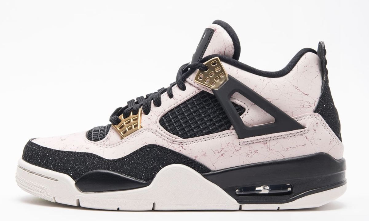 粉色大理石 + 金扣！Air Jordan IV 全新配色即将发售