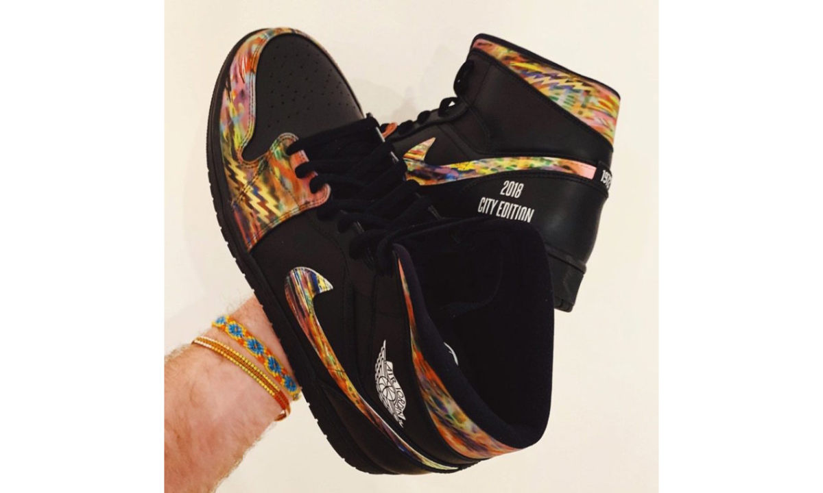 布鲁克林网队 2019 城市限定 Air Jordan I 向 Biggie 致敬