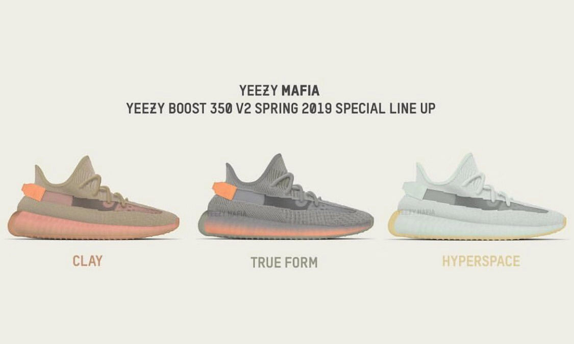 YEEZY BOOST 350 V2 曝光最新配色 “True Form”