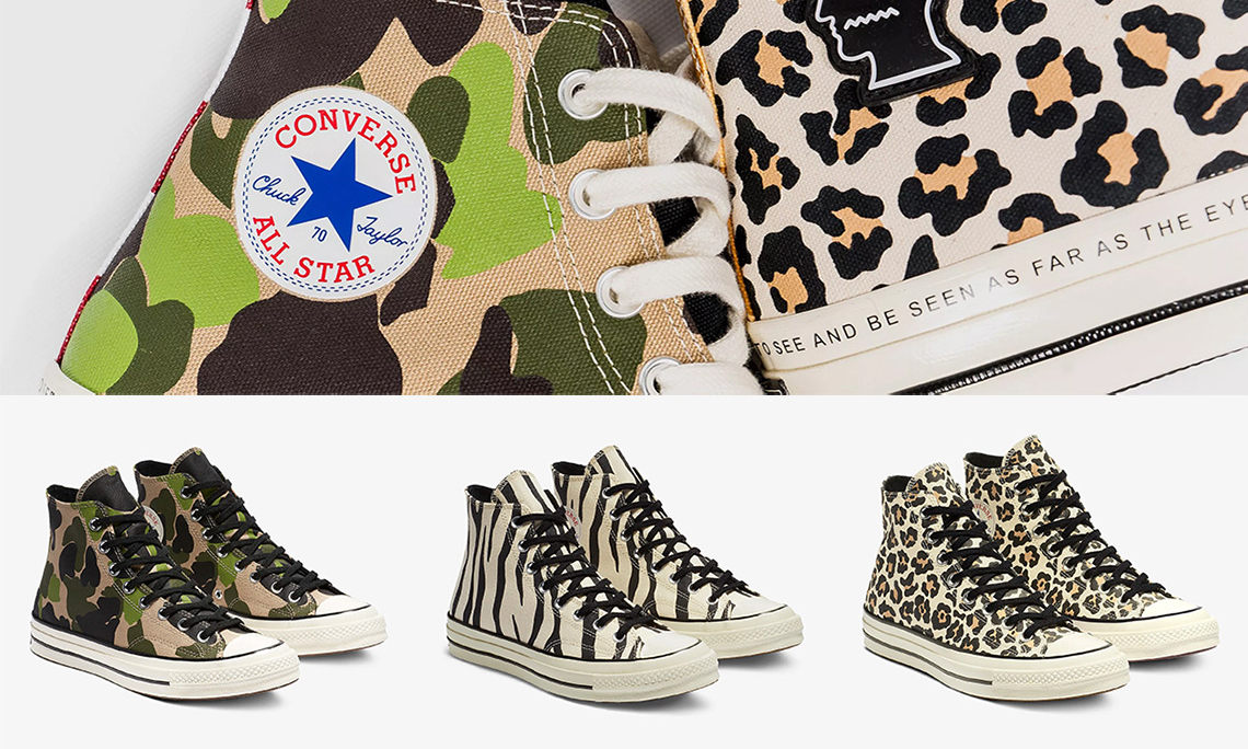 “拆解” Brain Dead 联名？CONVERSE Chuck 70 迷彩系列上架