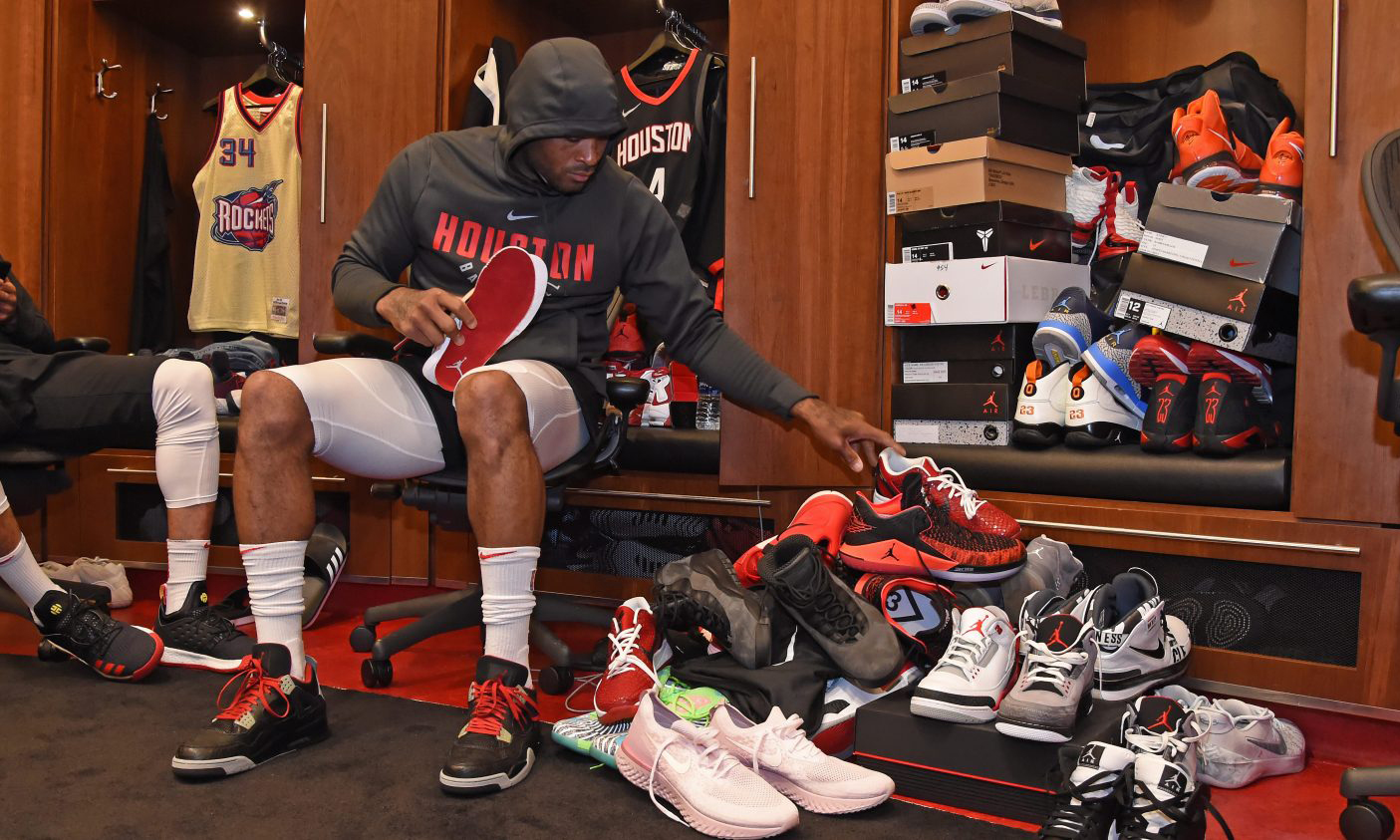 NBA 赛季过半，PJ Tucker 已上身 10 万美金以上市值的球鞋