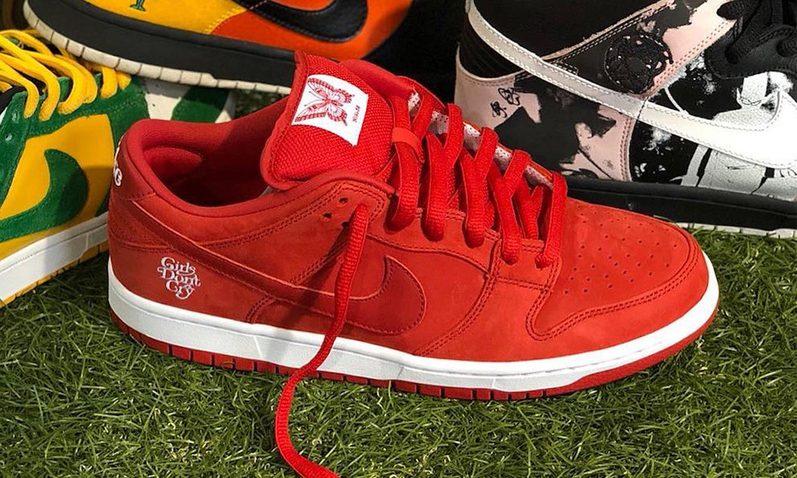 Girls Don’t Cry x Nike SB Dunk Low 将于今年正式登场