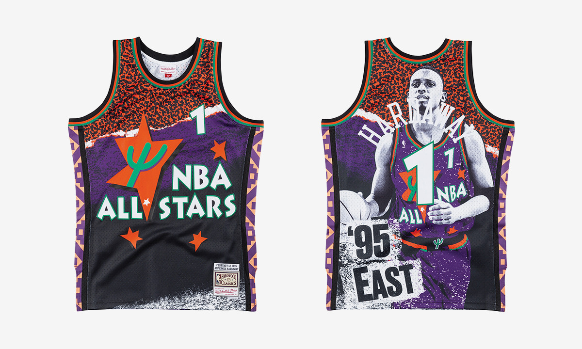 Mitchell & Ness 为 NBA 全明星推出特别版复古球衣