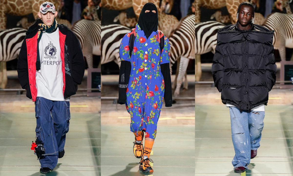 VETEMENTS 2019 秋冬男装，一场无政府主义游行