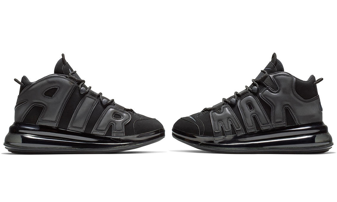 混血狂潮，Nike 为 Air More Uptempo 加入 Air Max 720 中底