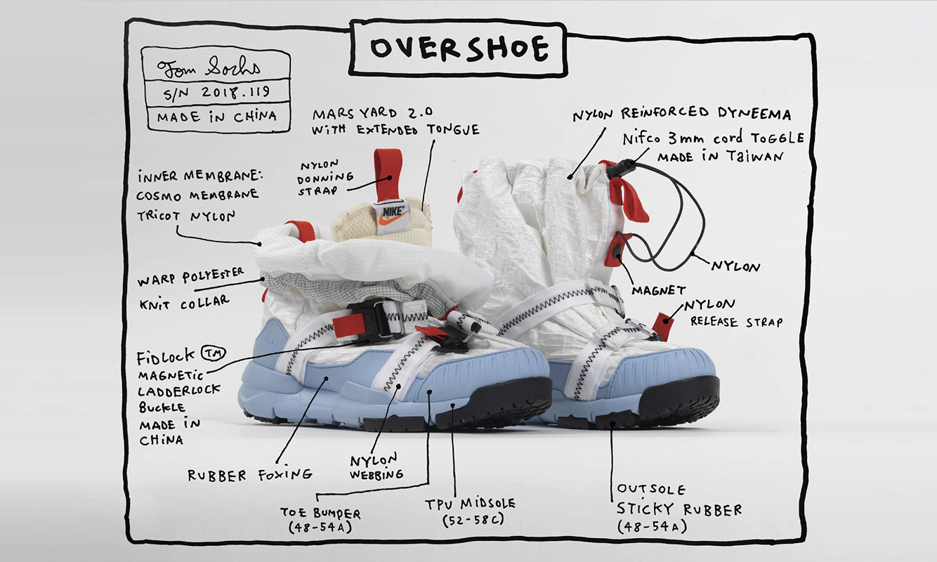 Nike x Tom Sachs Mars Yard Overshoe 将于下月 20 日开启发售