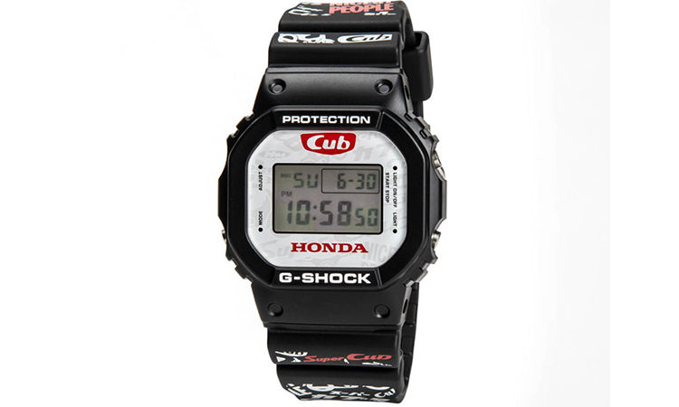 庆祝 60 周年，本田 Super Cub x G-SHOCK 限量版 DW-5600 即将发售