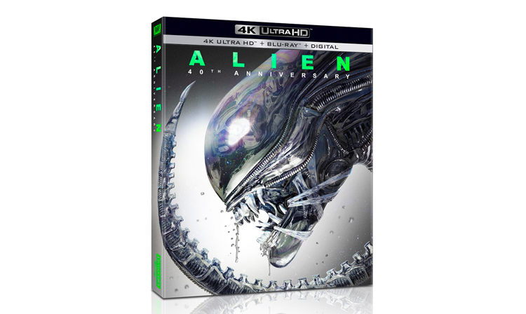 电影《异形》为诞生 40 周年发行 4K 超高清蓝光碟片纪念版本