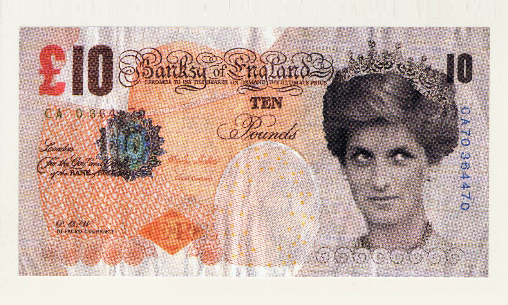 Banksy 假钞艺术品正式加入大英博物馆收藏