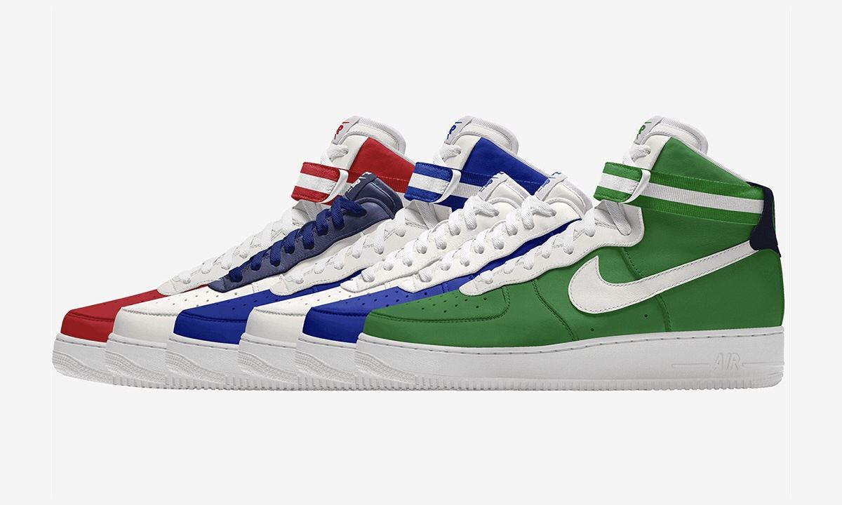 Nike 将推出 Air Force 1 NCAA 定制魔术贴
