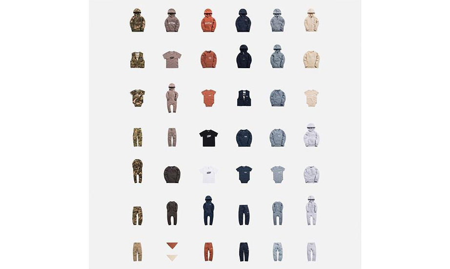 以军事设计为基础，KITH 2019 童装系列正式开售