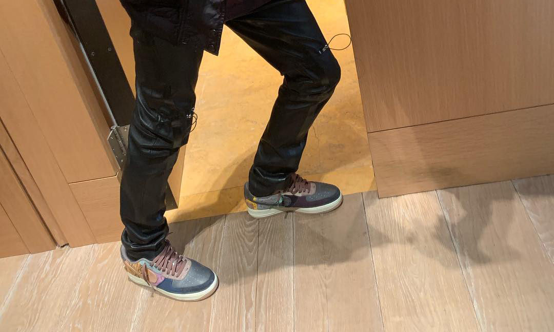 Travis Scott 曝光 Nike Air Force 1 “Cactus Jack” 新配色
