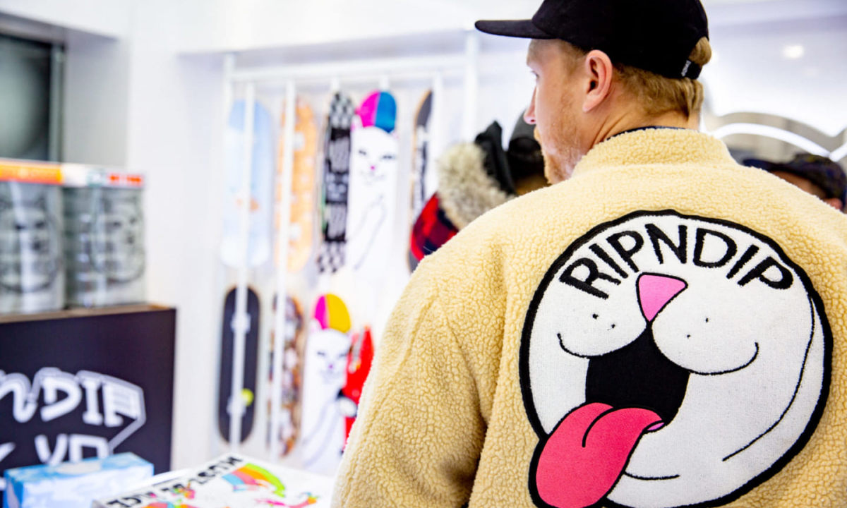 RIPNDIP 东京门店开幕现场一览