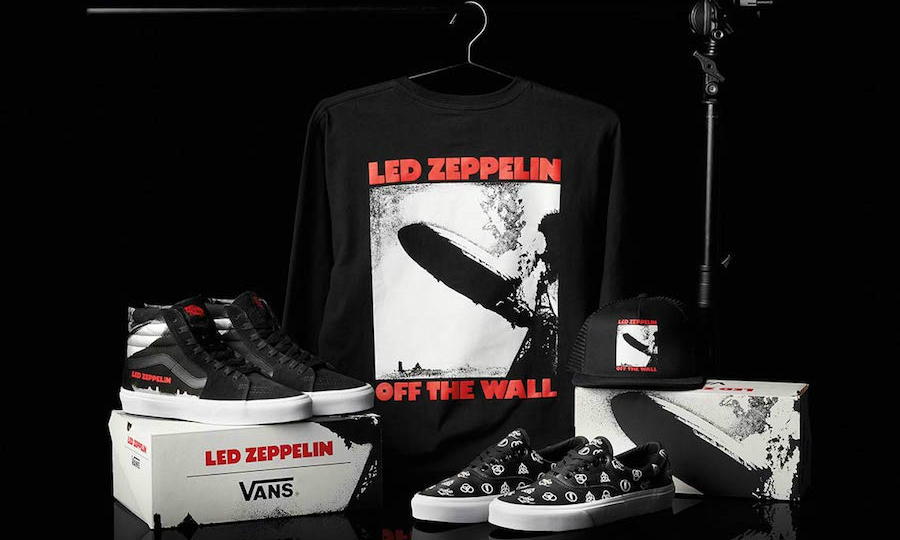 Vans 携手英国摇滚乐队 Led Zeppelin 带来合作系列