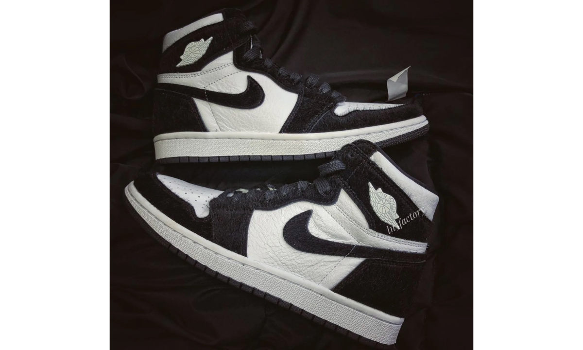 又要求男码？女生专属 Air Jordan I “Panda” 清晰实物照曝光