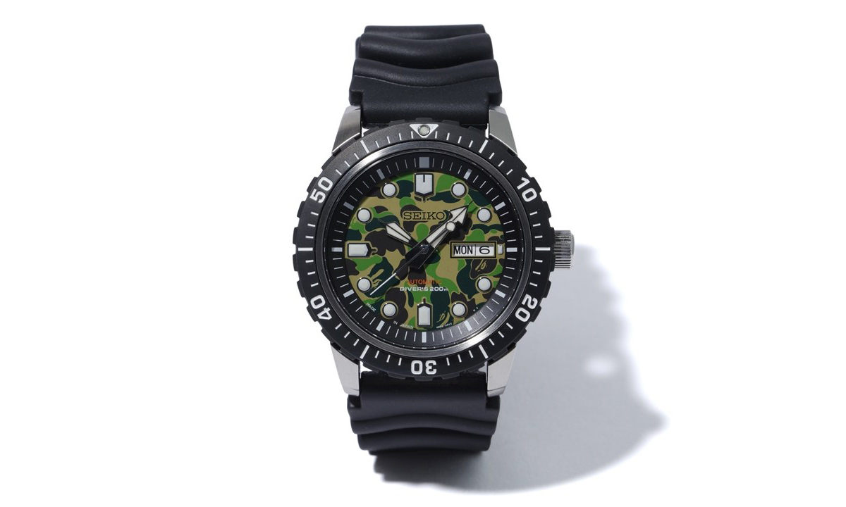 A BATHING APE® x SEIKO 日本限定联名腕表发布