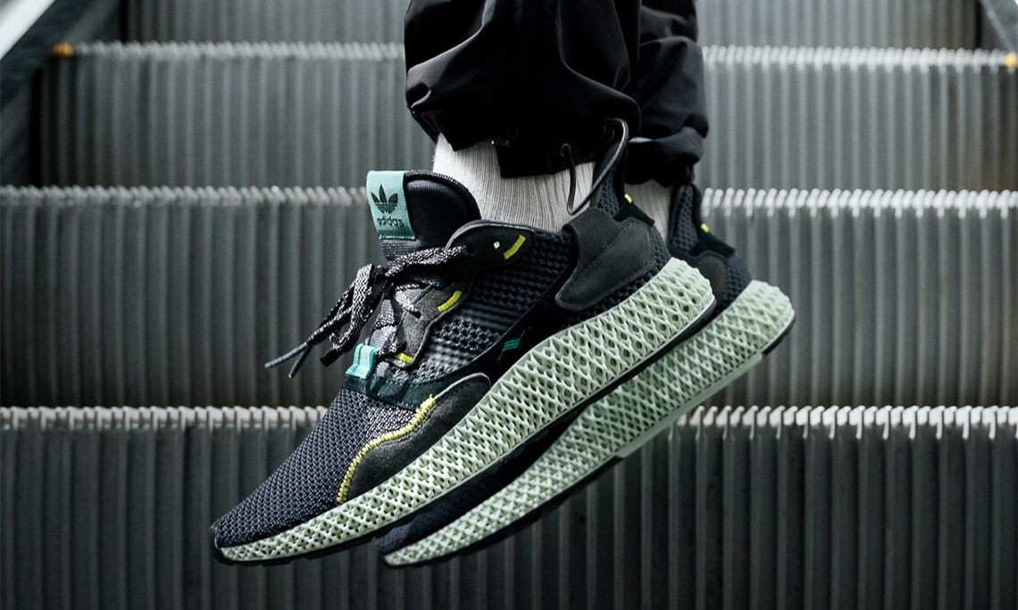 adidas ZX4000 4D “Carbon” 配色将于 5 月发售