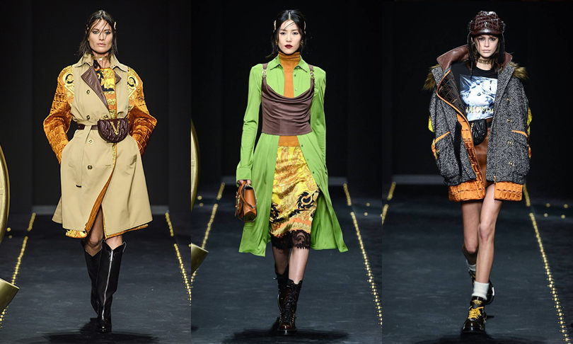 当 grunge 摇滚风闯入 Versace 的奢华地会怎么样？
