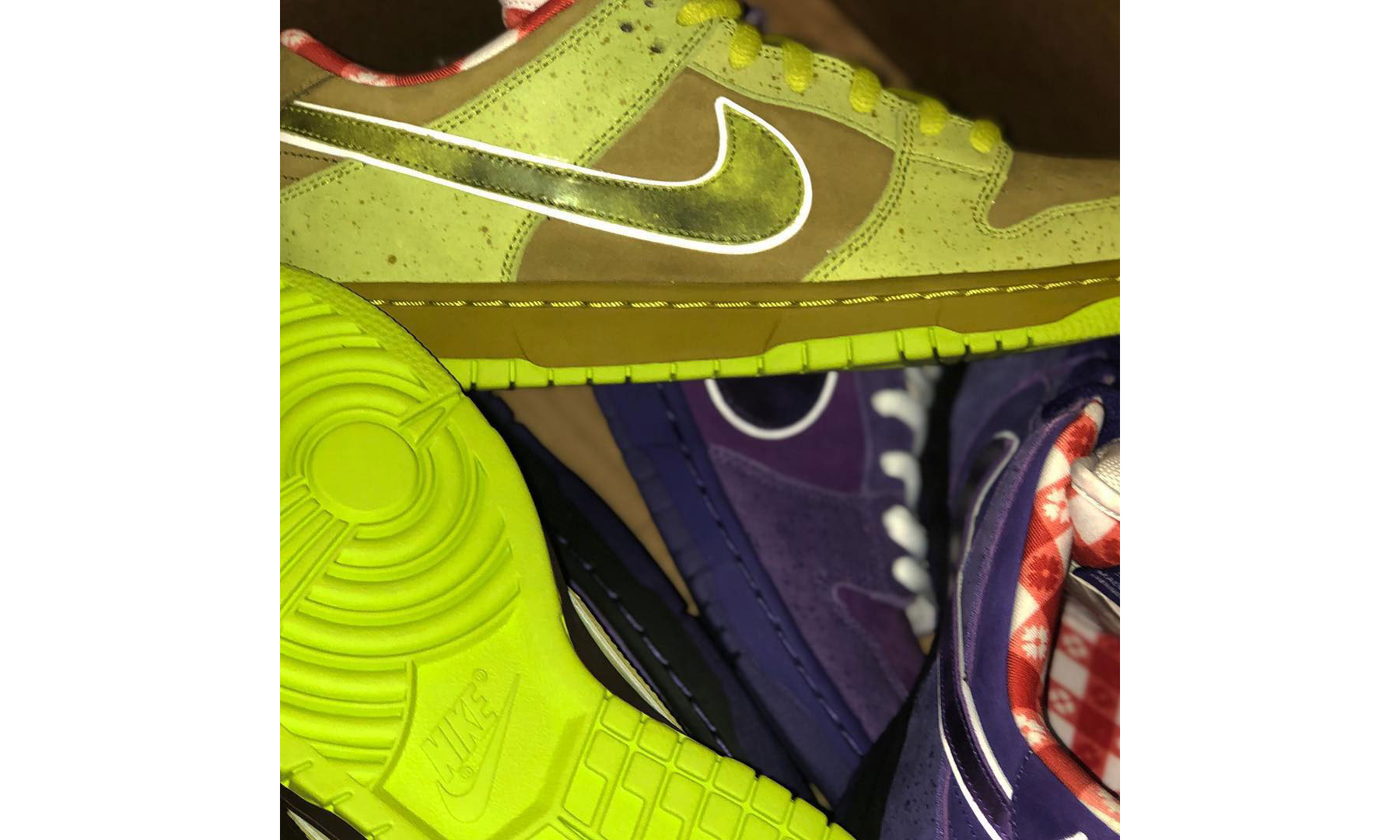两款 CONCEPTS x Nike SB Dunk “绿龙虾” 新配色曝光