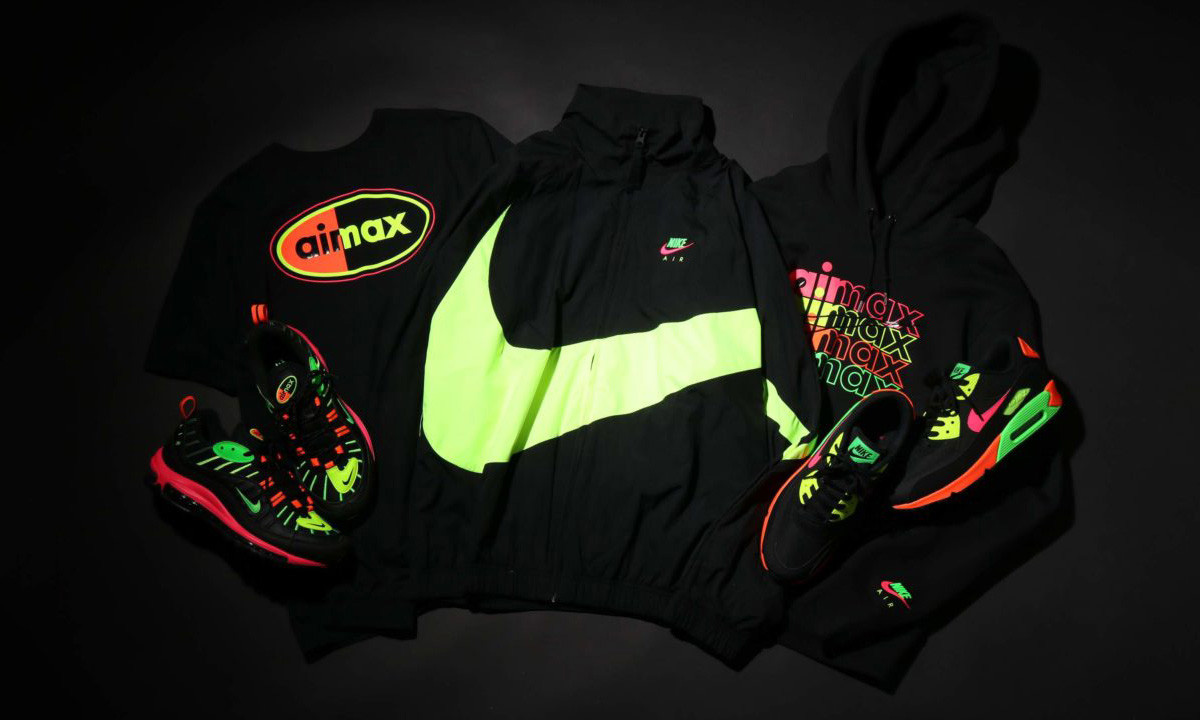atmos x Nike “Tokyo Neon” 胶囊系列
