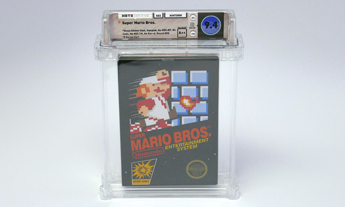 任天堂 NES《超级马里奥兄弟》第一版卡带以天价拍卖