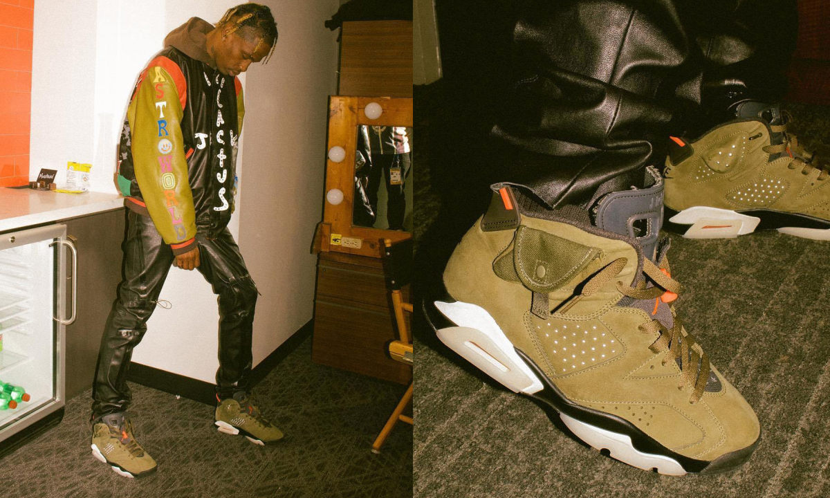 期待已久的 Travis Scott x Air Jordan VI 真身终得爆出