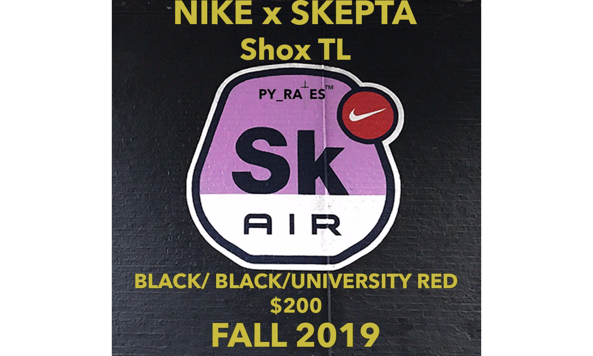 Skepta 与 Nike 的下一双联名鞋款将以 Shox TL 展开设计