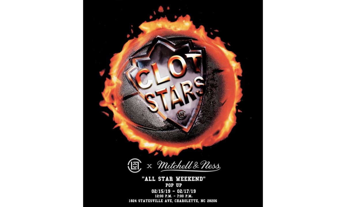 CLOT x NBA x Mitchell & Ness 将于全明星期间举办 Pop-Up