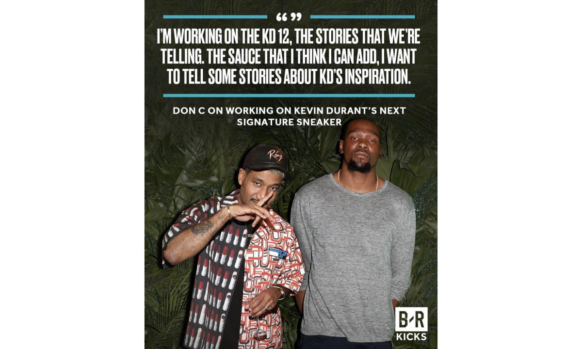 Don C 透露自己正在处于 KD 12 的设计工作当中