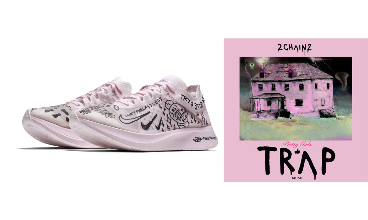 友善 “警告”？2 Chainz 指责 Nike Zoom Fly SP 设计抄袭其专辑封面