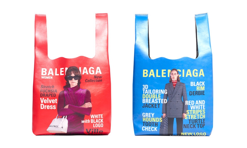 Balenciaga 推出全新 18 冬季广告购物袋