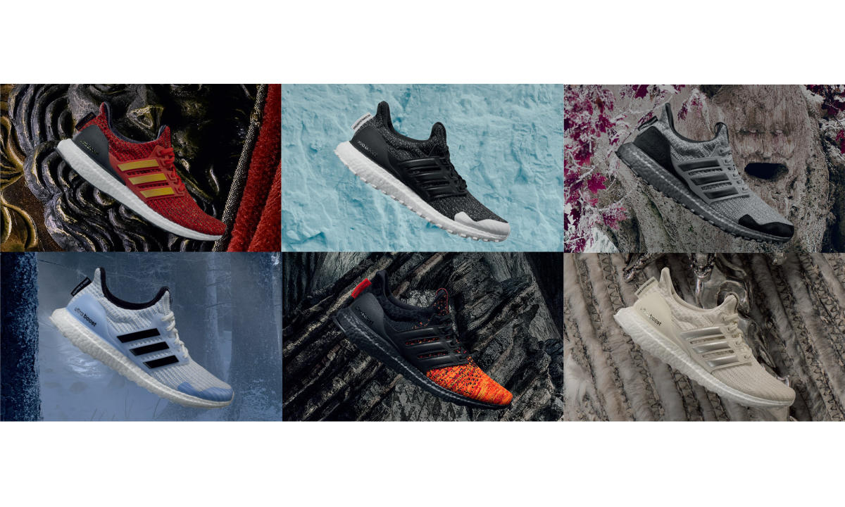 《权力的游戏》x adidas UltraBOOST 联名系列正式公布