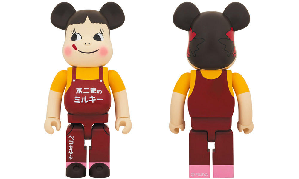 MEDICOM TOY 推出不二家 “牛奶妹” BE@RBRICK 玩偶