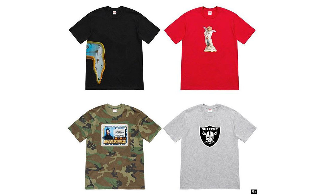 抢先预览 Supreme Summer Tee 系列设计