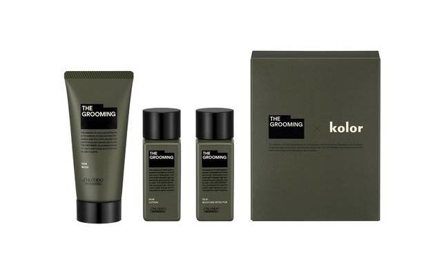 SHISEIDO THE GROOMING x kolor 男士护理套装上线