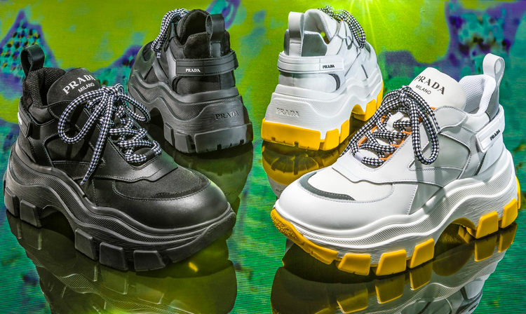 PRADA 日本伊势丹限定发售最新 Sneaker 鞋款