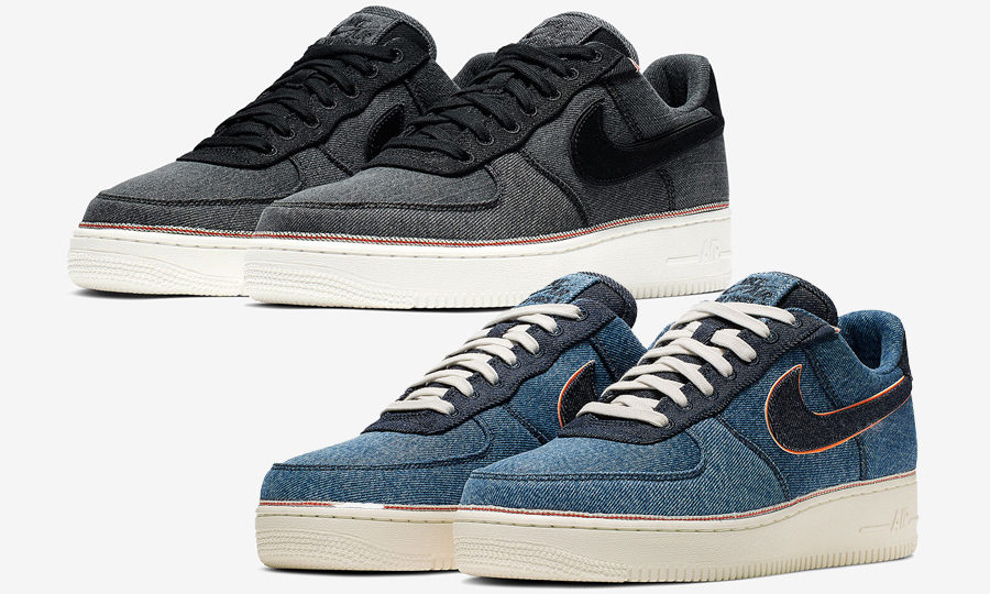 女装牛仔品牌 3×1 联名 Nike Air Force 1 鞋款曝光