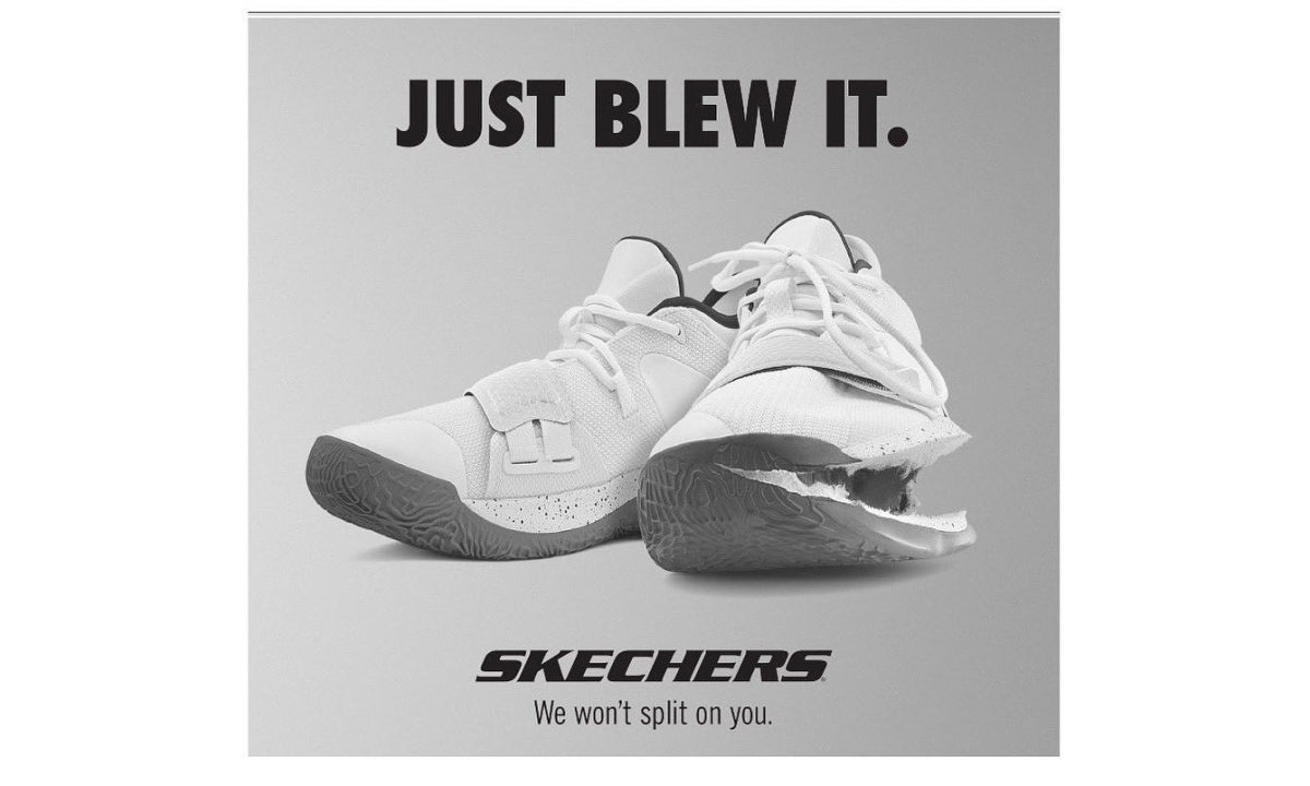 买下广告页 Diss，Skechers 在 Nike “伤口上撒盐”？