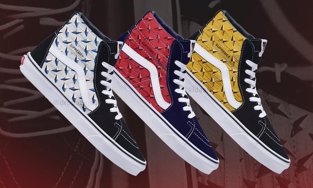 Supreme x Vans 19 春夏联名系列设计谍照曝光