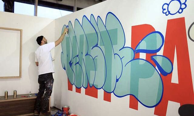 美国街头艺术家 Persue “Wet Paint” 巡展东京开展