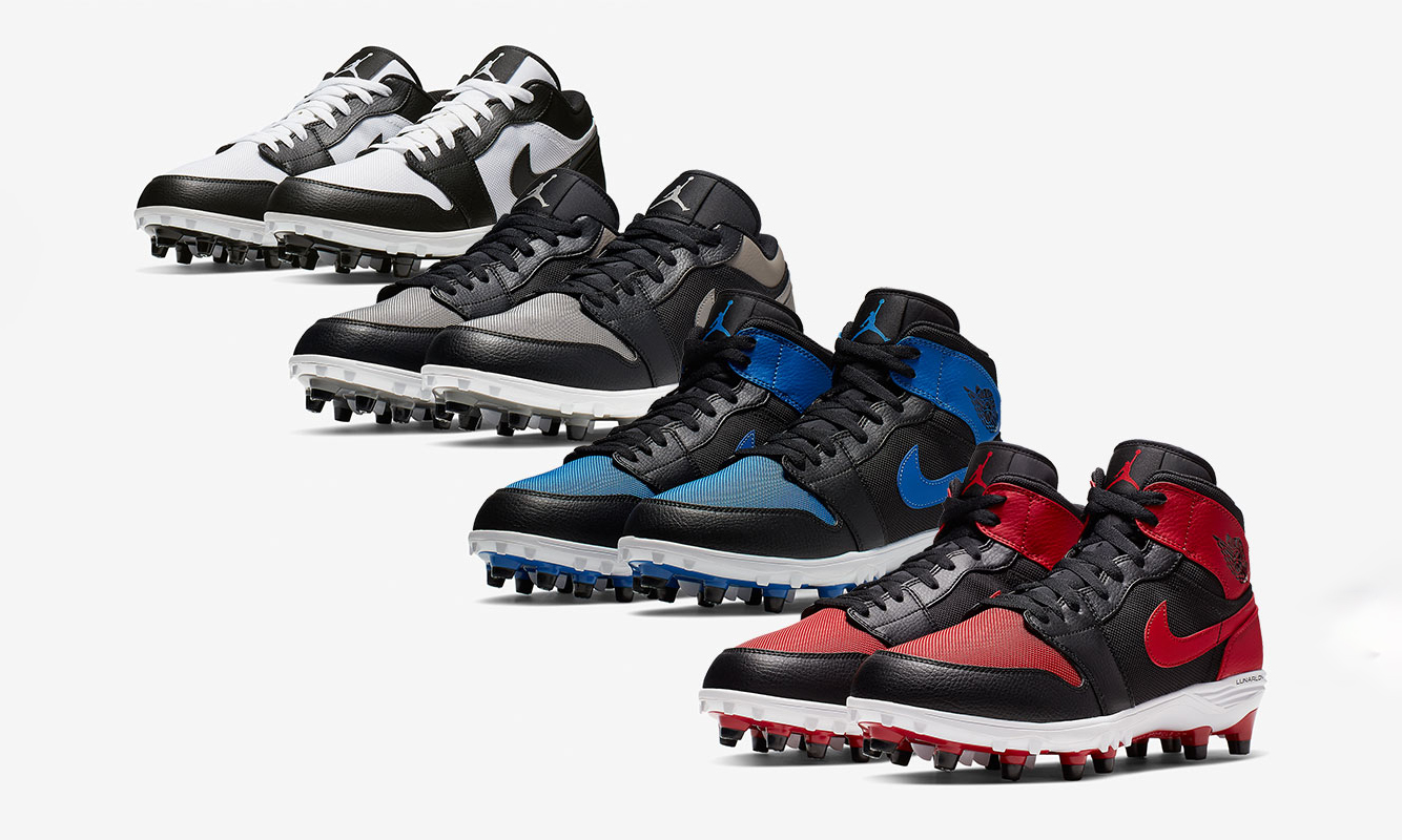 Air Jordan I 最经典的配色被移植到了橄榄球鞋款上