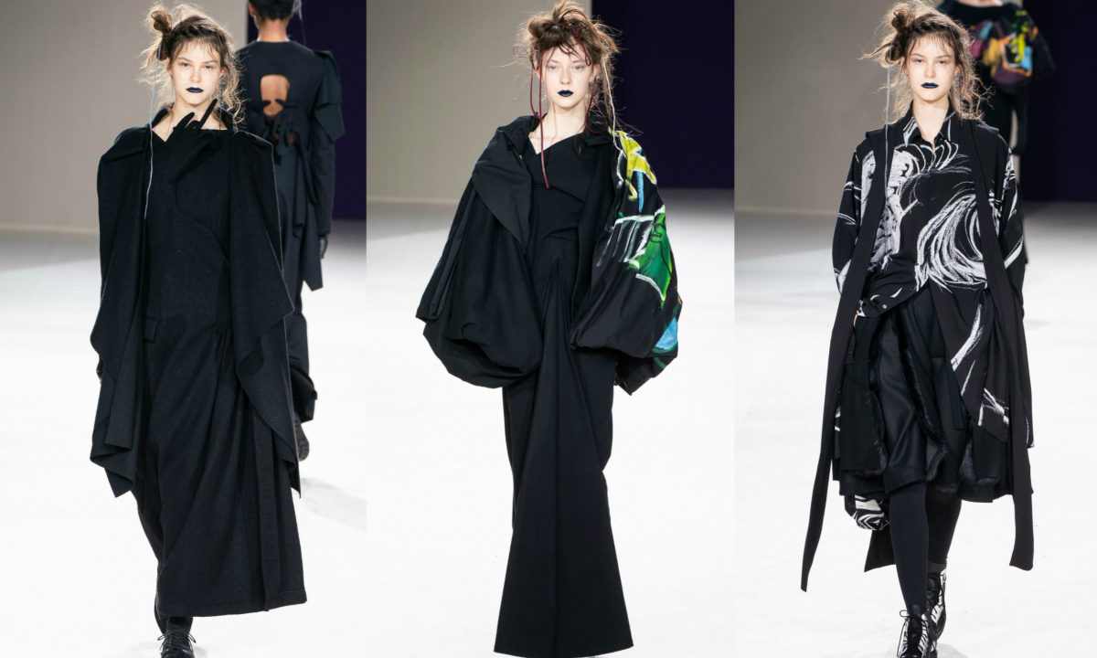 Yohji Yamamoto 19 秋冬系列秀场回顾