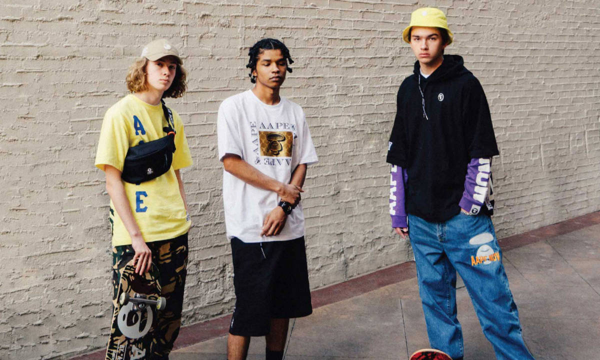 AAPE BY A BATHING APE® 2019 春季男装系列现已开售