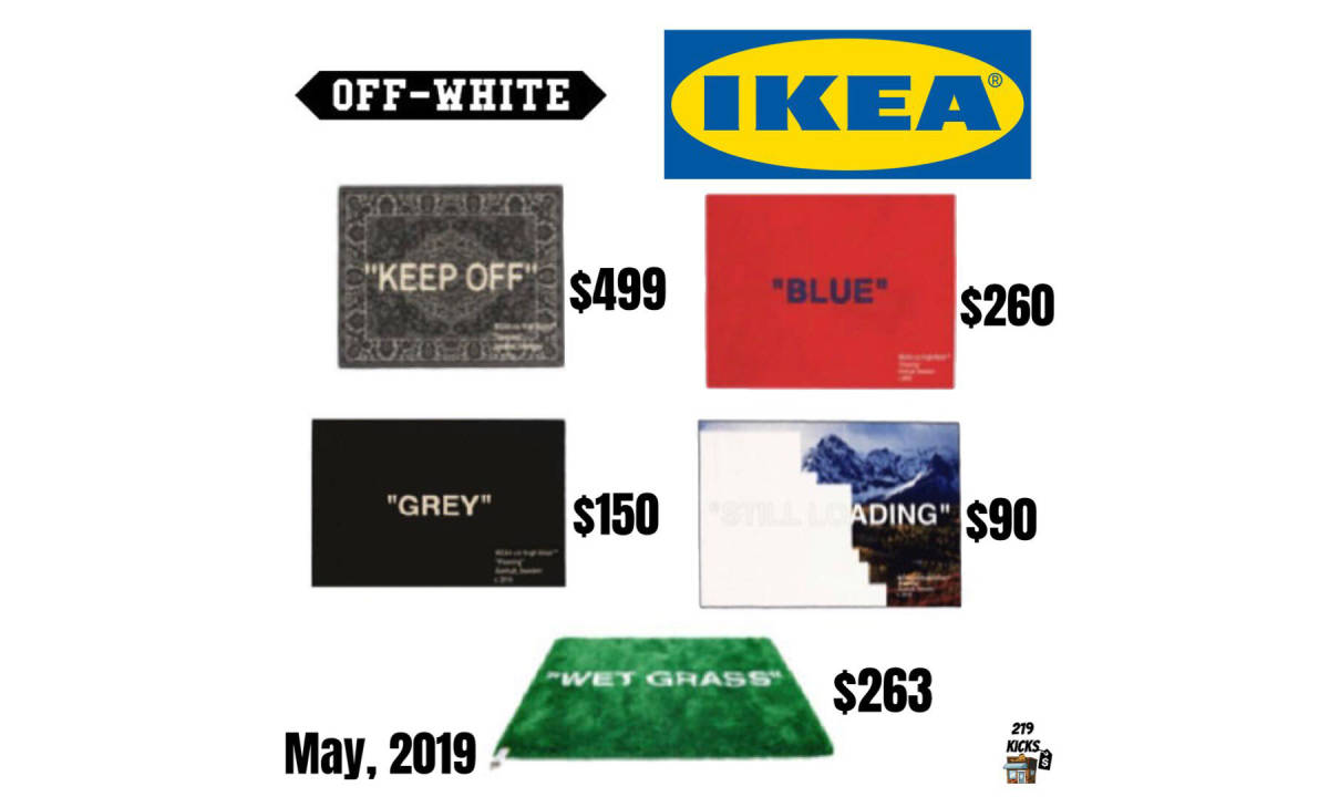 5 月登场？Virgil Abloh x IKEA 联名企划售价曝光