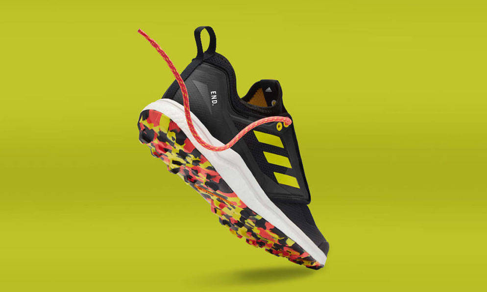 会变色的鞋子，END. x adidas 推出 Terrex Agravic XT 鞋款